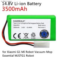 2023.NEW 14.8V 3500mAh Li ion Battery for Xiaomi G1 MI Robot Vacuum Mop Essential MJSTG1 Robot Vacuum Cleaner 18650 Battery Pack bl71068gy