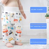 Baby diaper skirt waterproof wahable child baby long pant cloth