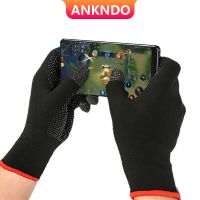 2Pcs Mobile Game Gloves For Gamer Sweatproof Anti-slip Touch Finger Sleeve Breathable Enhanced Sensitivity Phone Gaming Gloves