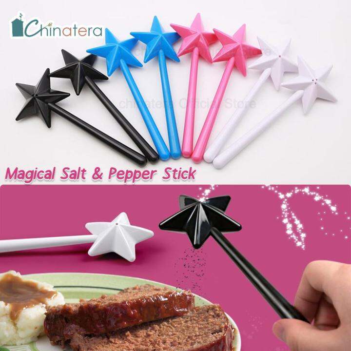 Salt + Magic Shakers Dispense Your Seasonings From A Magical Wand