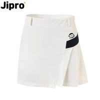 Jipro Summer Golf Sports Short Skirt Womens Quick Dry Outdoor Leisure Sports Mini Skirt High Quality Golf Clothing