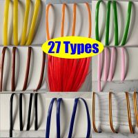 500g 5mm Width PE Synthetic Flat Rattan Student Weaving Plastic Candy Color Cane Rope Knit Repair Bag Chair Table Sofa Basket