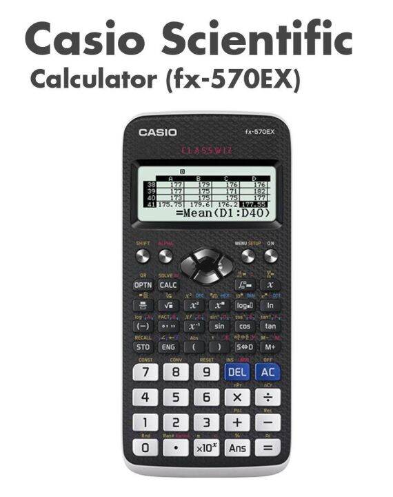 Casio Scientific Calculator fx570EX & fx570MS Lazada