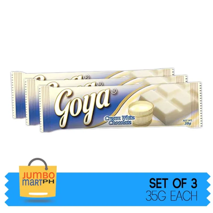 GOYA CREAM WHITE CHOCOLATE 35G / PACK OF 3 | Lazada PH