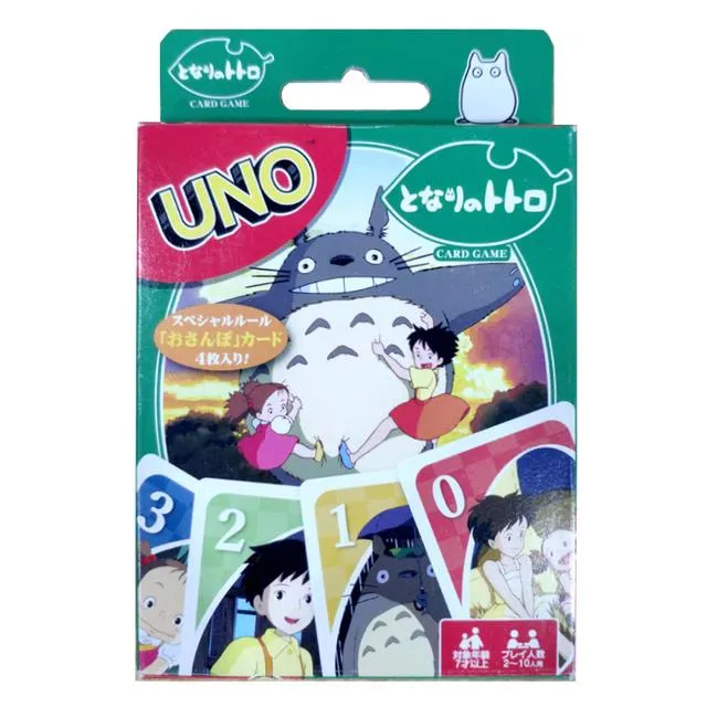 ONE FLIP! Board Games Playing Cards UNO Harry Narutos TOTORO Christmas Card  Table Game for Children Adults Kid Birthday Gift Toy ready stockfa54628730