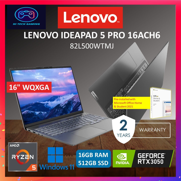 lenovo ideapad 5 pro ryzen 5 5600h rtx 3050