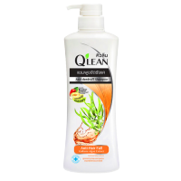 Qlean คิวลีน แชมพู ขจัดรังแค สูตรลดปัญหาผมขาดหลุดร่วง Galbana Algae(สีส้ม) 340 มล.