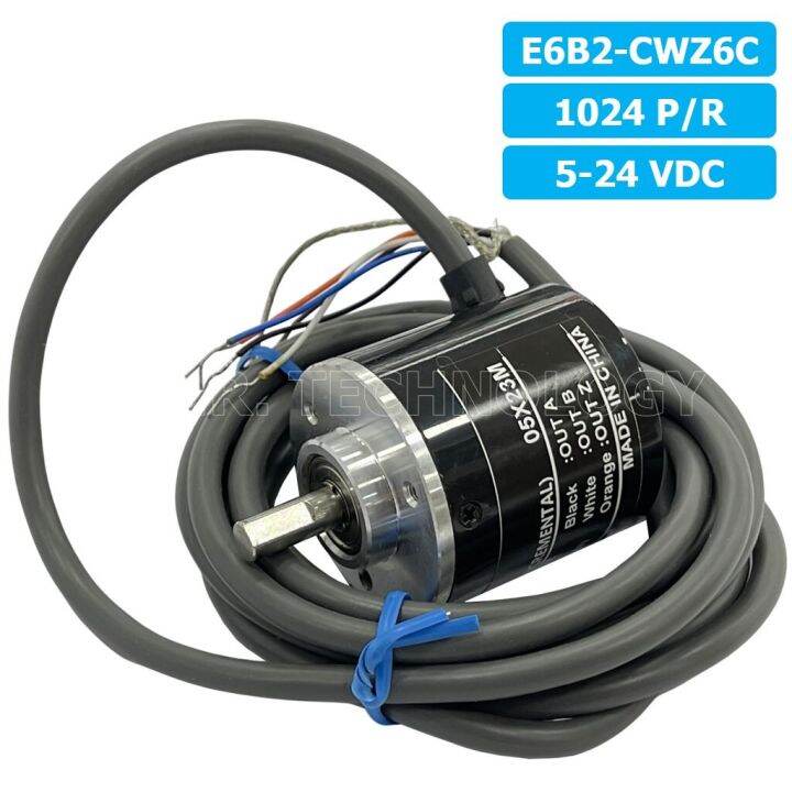 1ชิ้น-e6b2-cwz6c-1024p-r-5-24vdc-โรตารี่เอ็นโค้ดเดอร์-rotary-encoder-incremental