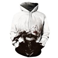 Sudadera con capucha de Tokyo Ghoul para hombre, jersey con estampado 3d de Ken Kaneki, gran oferta, novedad de 2023