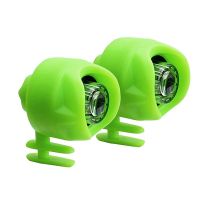 1Set Head Light Lamp Mini LED Light Headlights (Green)