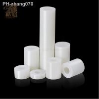 50/25pcs M3 M4 M5 M6 M8 ABS Rround spacer standoff White Nylon Non-Threaded Spacer Round Hollow Standoff Washer