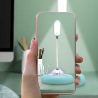 Cute Cartoon LED Table Lamp Adjustable USB Charging Bedside Light Reading Lamp for Home Bedroom Dormitory LC