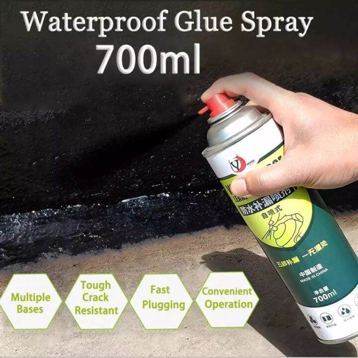 Leak Sealer Spray Waterproof Leak Sealing Repair Spray High Capacity