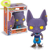 หุ่นแอ็กชันดราก้อนบอลฟันโกะป็อบเลเซนต์แฟชั่น Beerus เรซินรูปปั้นนกสำหรับตกแต่งบ้านสำหรับสะสม