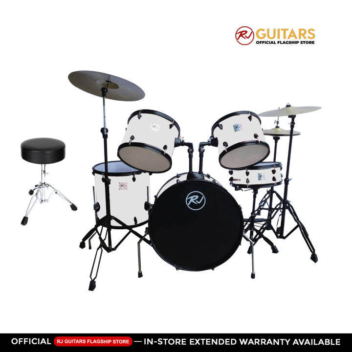 RJ Drum set with Cymbal & Throne Lazada PH