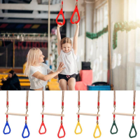 Kids Fitness Toys s Children Rings Swing Playground Flying Gym Rings Swing Flying Pull Up Sports Outdoor Indoor Gym Swing