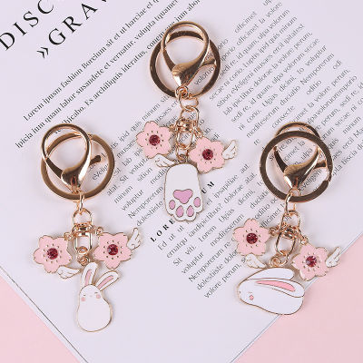 Backpack Charm Cute Keychain Kawaii Keychains For Backpacks Bunny Keychain Rabbit Keychain Keychains For Backpacks