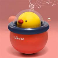 1 Pcs Chick Tumbler Music Bell Infant Educational Early Education Music Toys Montessori Educational Toys Baby Rattle Toys