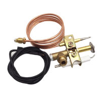 EARTH STAR Gas Fryer Universal Pilot Burner พร้อมลวด Piezo ขนาด900มม. และด้าย M9X1เทอร์โมคัปเปิล