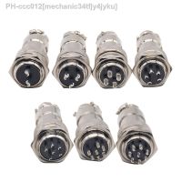 1 set GX16-2/3/4/5/6/7/8/9/10 Pin Male Female 16mm Circular Connector Wire M16 GX16 Aviation Connector Socket Plug Metal