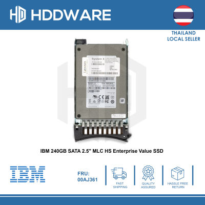 IBM 240GB SATA 2.5" MLC HS Enterprise Value SSD // 00AJ360 // 00AJ361 // 00AJ364