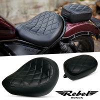 เบาะเปลี่ยนคนขับและคนซ้อน สีดำ DOUBLE REPLACEMENT SEAT PAD CUSHION SADDLE SOFT HONDA REBEL CMX 1100 ปี 2021-2023