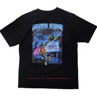 【Hot】 เสื้อยืด Travis Scott Hip Hop Travis Scott Rapper astroworld