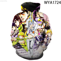 New New Hoodies Jojo Bizarre Adventure Men Women Children Sweatshirts 3D Printed Boy Girl Kids Streetwear Fashion Pullover Coattrend