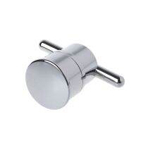 【CW】 Electroplated Plastic Hole Shower Door Knob Handle Interior Cabin