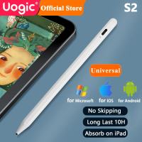 【 S2】Uogic Universal Stylus Pen สำหรับแท็บเล็ตหน้าจอสัมผัสทั้งหมด,ปากกาสัมผัสสำหรับ Xiaomi,สำหรับ ,สำหรับ ,เข้ากันได้กับ Android