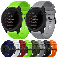 สายนาฬิกาซิลิโคน22มม. สำหรับ Garmin Forerunner 745 255 Venu 2กำไลข้อมืออัจฉริยะอุปกรณ์สายรัดทดแทนสำหรับนาฬิกา Huawei GT2 PRO ECG GT3 46มม. GT 2e 2 3 Pro สร้อยข้อมือใหม่