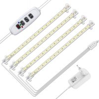 LED Plant Grow Light Strips Full Spectrum with Auto On/Off 3/9/12H Timer192 LEDs Sunlike Lamp for Indoor Plants Succulent