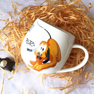 300ML Mouse Coffee Mugs Cute Cartoon Donald Milk Mugs Creative Fashion Mugs Handle Kids Water Cup