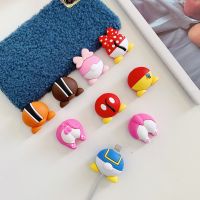 Animal butt Cable Bite Protector Winder Cute Cartoon Cover Protect Case Wire Organizer Holder For IPhone 7 8 X Plus Earphone Cable Management