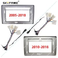 SKYFAME Car Frame Fascia Adapter Android Radio Audio Dash Fitting Panel Kit For Toyota Hiace