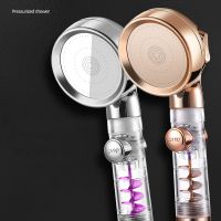 【YP】 YCRAYS Gold Pressure Shower Top Filter Small Spray Adjustable Nozzle Accessories