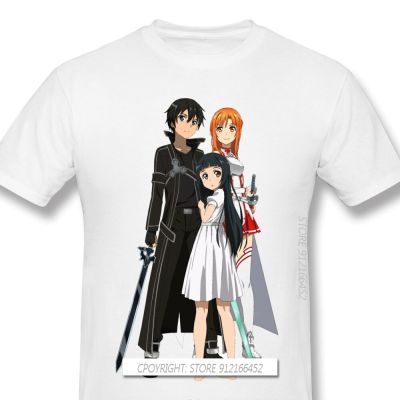 Customization Clothes Sword Art Online Alicization Sao Novelty Short Sleeve ManS T-Shirts Kirito Asuna Outre Fashion For Men