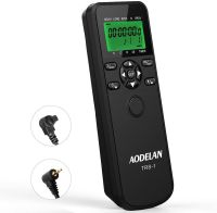 AODELAN Camera Shutter Release Wired Timer Remote Control for Canon EOS R3  R5 C  R6  250D  850D  M5. Replace TC-80N3 &amp; RS-60E3 Camera Remote Controls