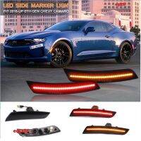 ไฟกันชนท้ายและหน้าสำหรับ Chevy Camaro 6th Gen 2016-Up ไฟ LED กระพริบด้านข้าง Eqtz5f บอกไฟสัญญาณเลี้ยว