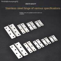 ✵ 4Pcs Stainless Steel Flat Hinge Cabinet Doors 1 inch 1.5 inch 2inch 2.5 inch 3inch 4inch Windows Hinge Wooden Box Mini Hinge