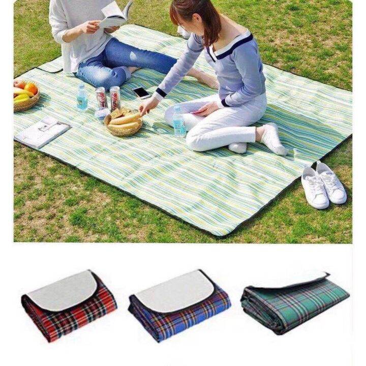 Waterproof Picnic Rug Travel Outdoor Camping Beach Mat Lazada PH