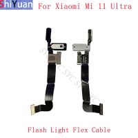 กล้องด้านหลัง Flash Light Sensor Flex Cable สําหรับ Xiaomi Mi 11 Ultra 11 Pro Flashlight Flex Replacement Parts