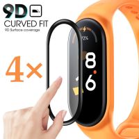 3D Screen Protector For Xiaomi Mi Band 7 NFC 6 5 4 Curved Full Cover Soft Protective Film For Miband 6 5 4 7NFC Xiaomi Band7 New Smartwatches
