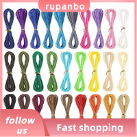 RUPANBO039392692 28ชิ้น28สีแวกซ์โพลีเยสเตอร์สายโพลีเอสเตอร์262หลาด้ายแว็กซ์ Jahit Kulit 1มม. สายโพลีเอสเตอร์การทำเครื่องประดับแบบทำมือ