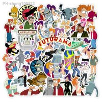 10/30/50PCS Cartoon Animations Fly Out a Futurama Stickers Decals Graffiti Luggage Laptop Car Waterproof Cool Kids Sticker Toys