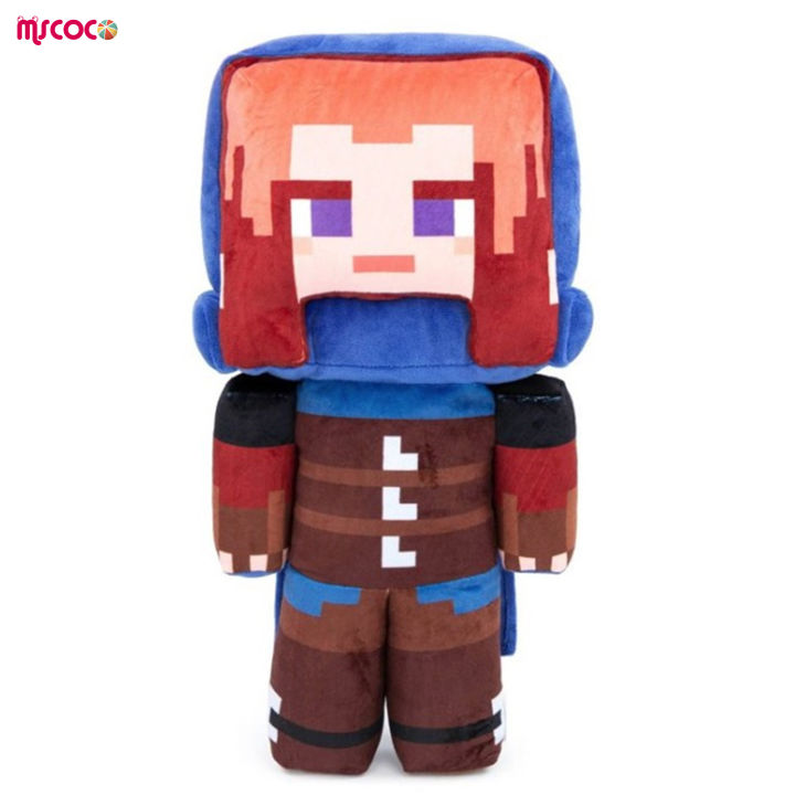 mscoco-โมเดล-minecraft-ตำนานตุ๊กตายัดไส้ของเล่นนุ่มสบายผิวของเล่นตุ๊กตาสำหรับเด็กผู้หญิงของขวัญของสะสม
