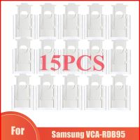 15Pcs ผ้าไม่ทอถุงเก็บฝุ่นสำหรับ Samsung VCA-RDB95 Jet Bot Robot Vacuum Clean Station อุปกรณ์เสริมอะไหล่