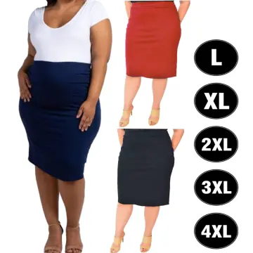 Plus size 2024 pencil skirt xl