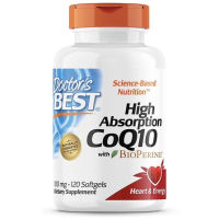 Doctor’s Best High Absorption Co Q10 100mg 120 softgels ดอกเตอร์เบส โคคิวเทน