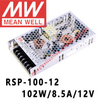 หมายถึงดี RSP-100-12 Meanwell 12VDC 8.5A 102W เอาท์พุทเดียวกับ PFC ฟังก์ชั่นแหล่งจ่ายไฟร้านค้าออนไลน์